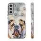 Bull Dog Phone Case by Tough Cases (Apple iPhone, Samsung Galaxy, and Google Pixel)