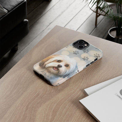 Havanese Phone Case by Tough Cases (Apple iPhone, Samsung Galaxy, and Google Pixel)