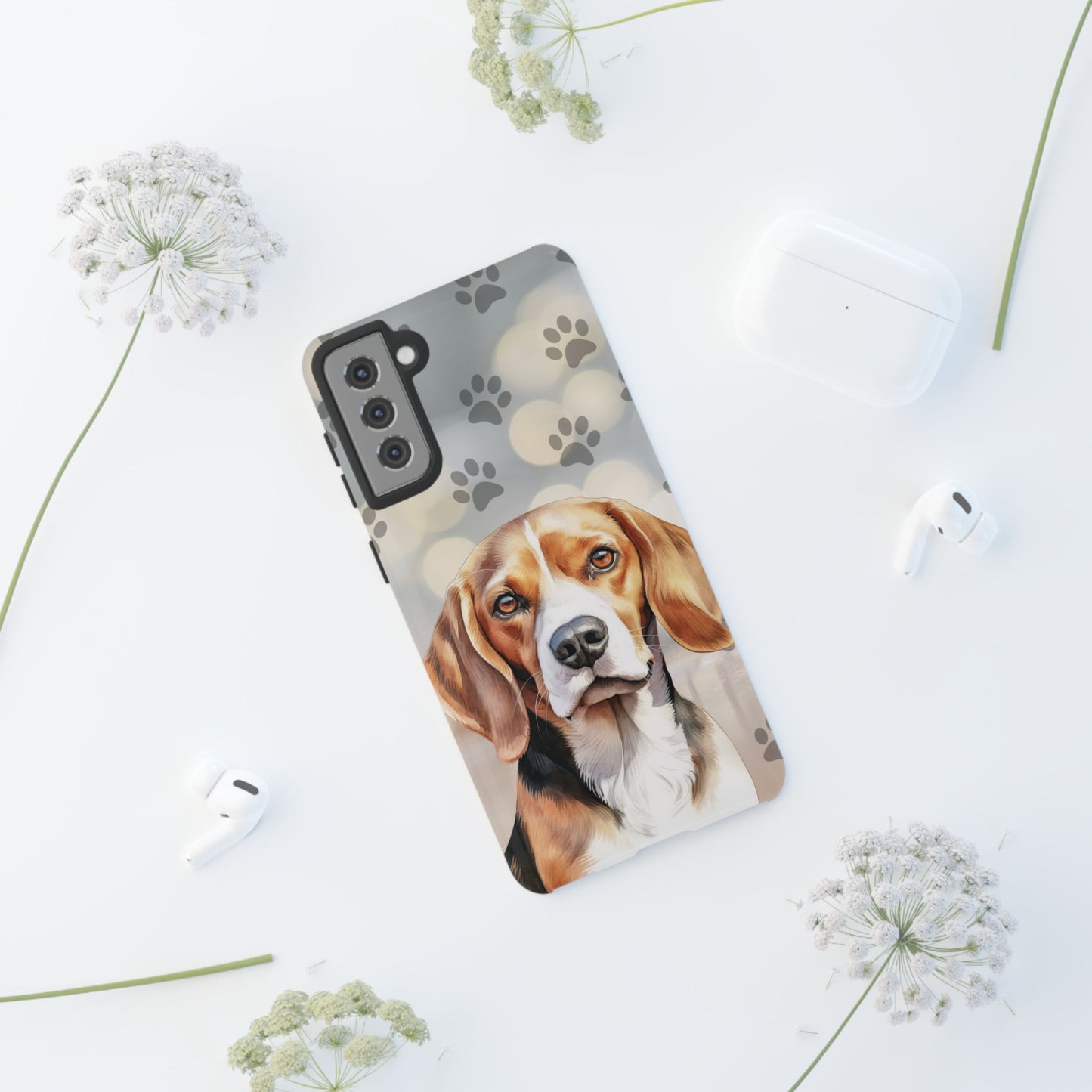 Beagle Phone Case by Tough Cases (Apple iPhone, Samsung Galaxy, and Google Pixel) Beagle