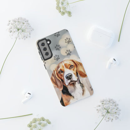Beagle Phone Case by Tough Cases (Apple iPhone, Samsung Galaxy, and Google Pixel) Beagle