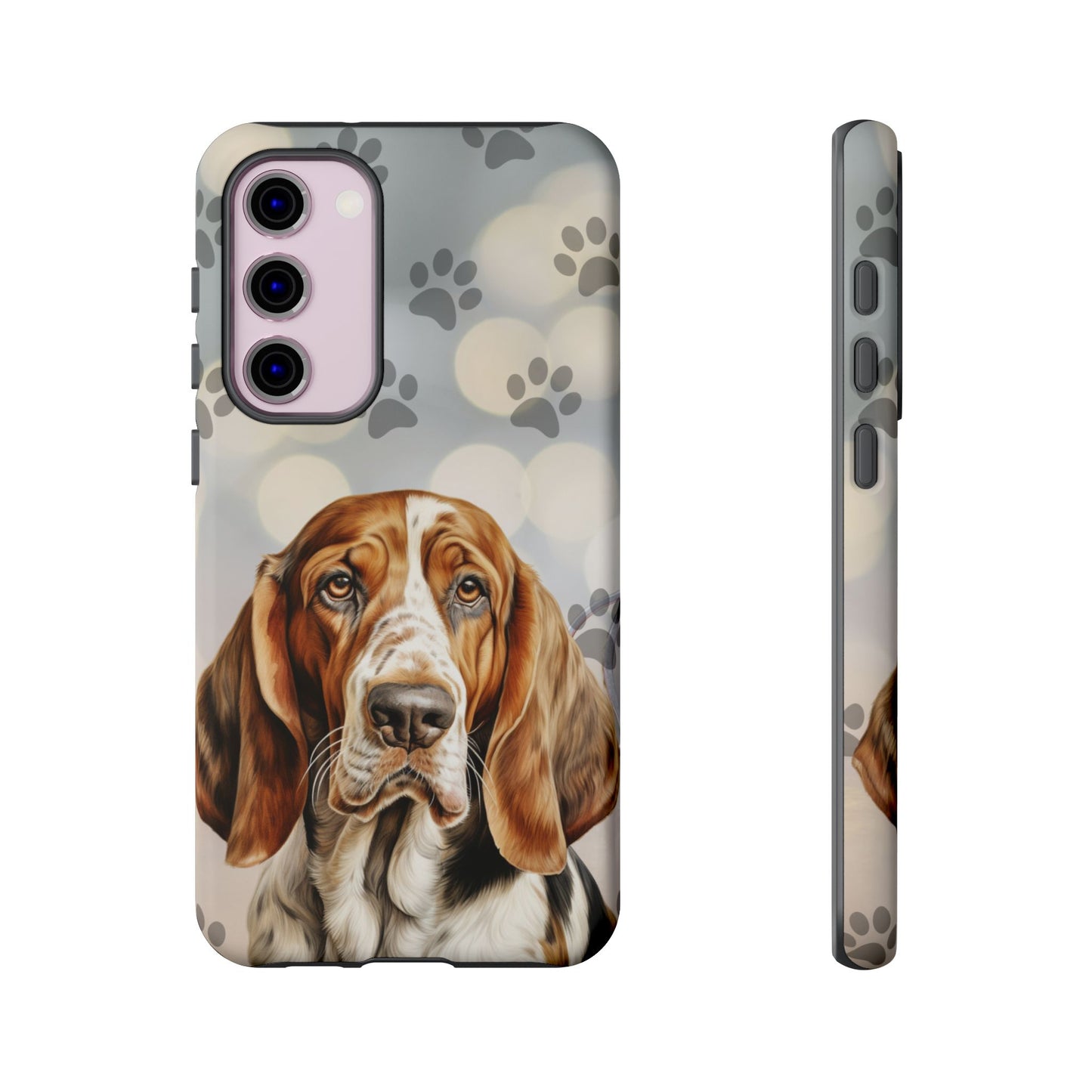 Basset Hound Phone Case by Tough Cases (Apple iPhone, Samsung Galaxy, and Google Pixel)