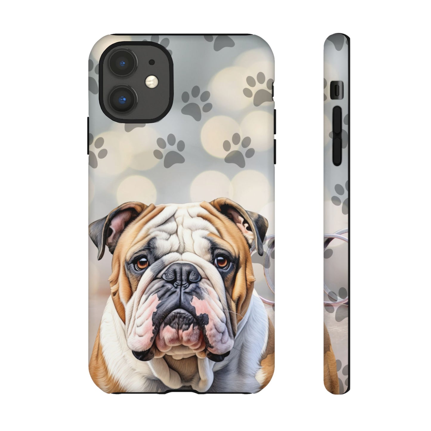 Bull Dog Phone Case by Tough Cases (Apple iPhone, Samsung Galaxy, and Google Pixel)