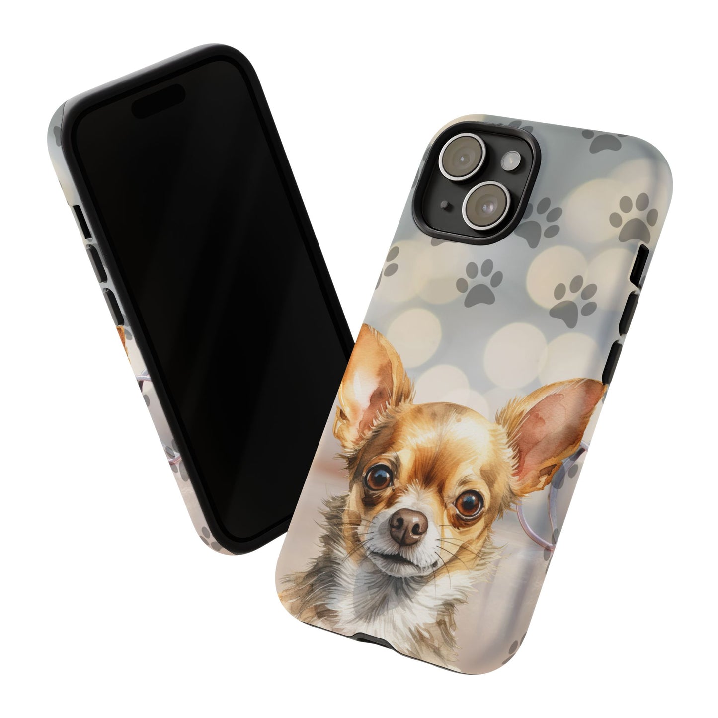 Chihuahua phone case by Tough Cases (Apple iPhone, Samsung Galaxy, and Google Pixel)