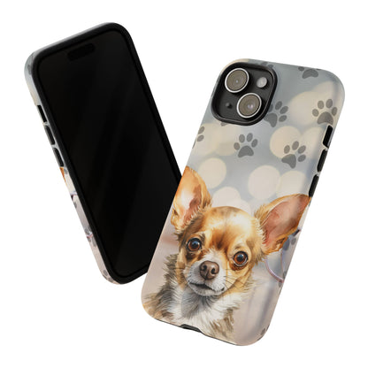 Chihuahua phone case by Tough Cases (Apple iPhone, Samsung Galaxy, and Google Pixel)