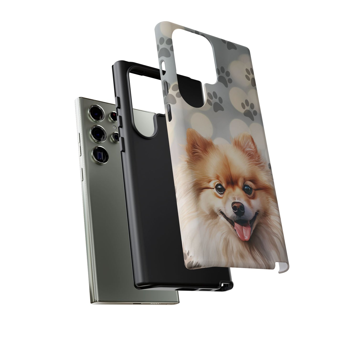Pomeranian by Tough Cases (Apple iPhone, Samsung Galaxy, and Google Pixel)