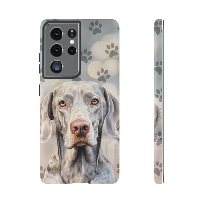 Weimaraner Phone Case by Tough Cases (Apple iPhone, Samsung Galaxy, and Google Pixel)