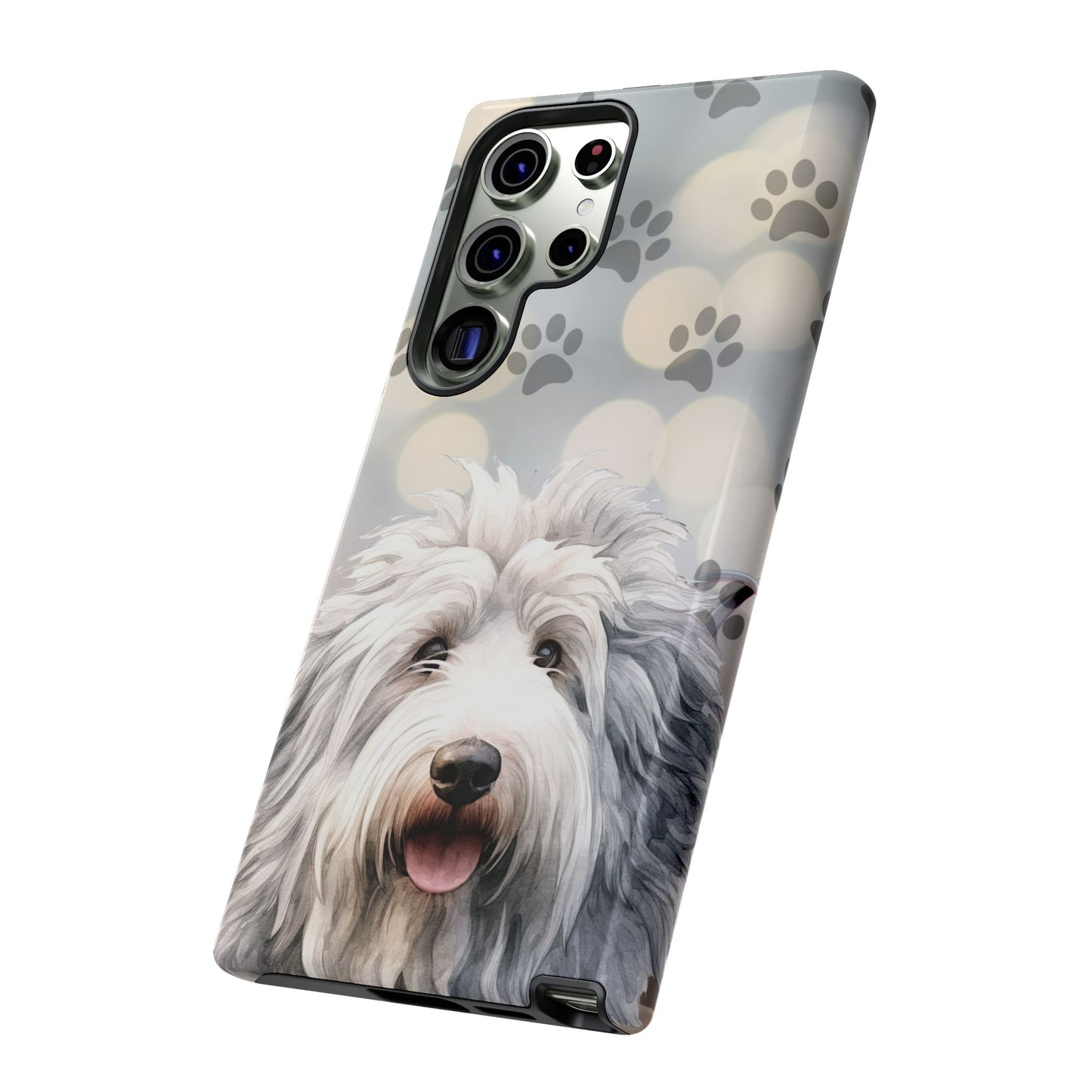 Old English Sheepdog by Tough Cases (Apple iPhone, Samsung Galaxy, and Google Pixel devices)