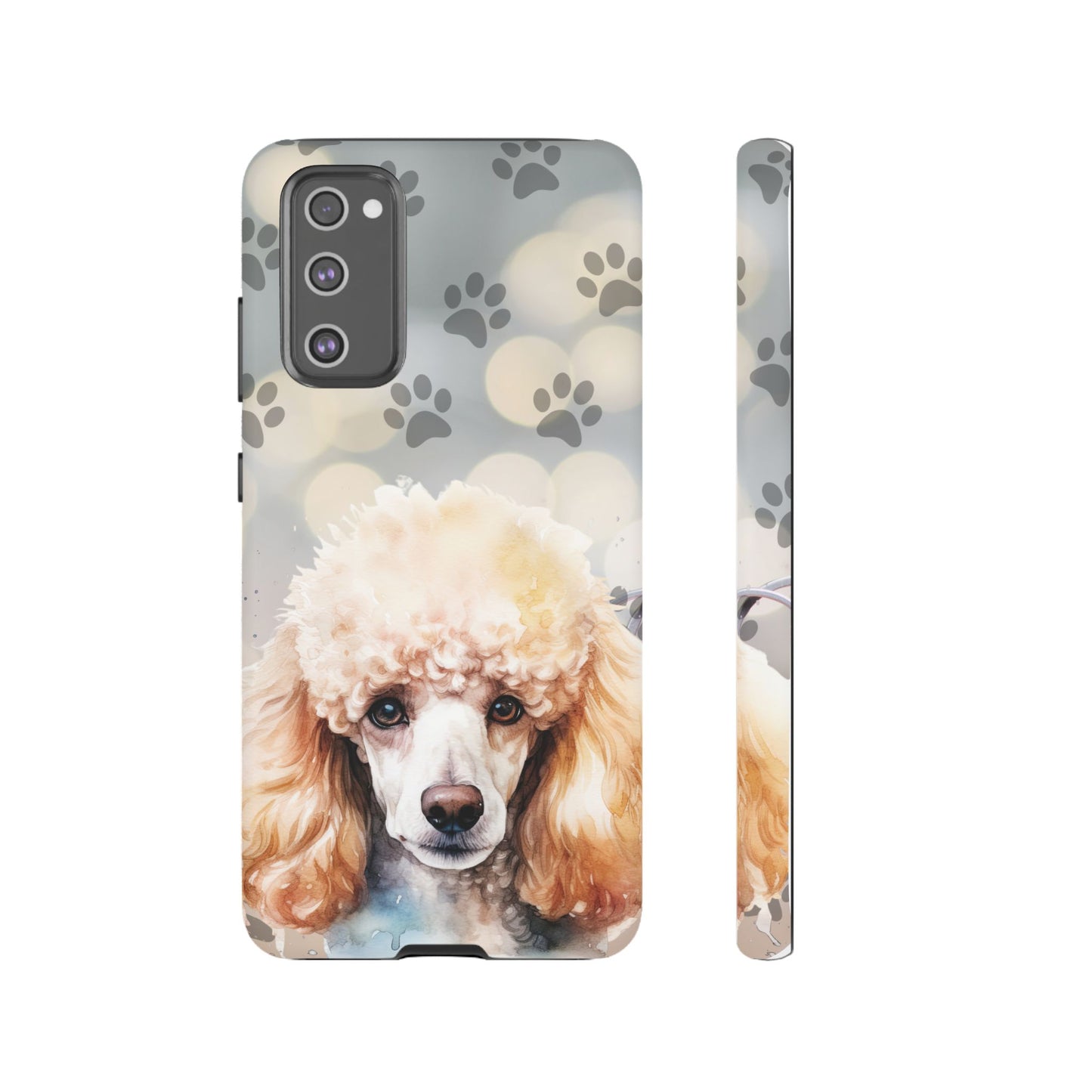 Poodle Phone Case by Tough Cases (Apple iPhone, Samsung Galaxy, and Google Pixel )