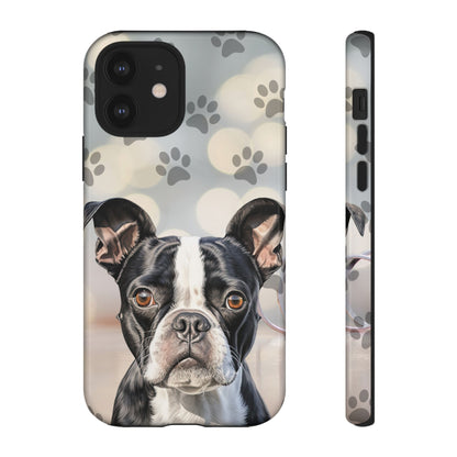 Boston Terrier Phone Case by Tough Cases (Apple iphone, Samsung galaxy, Google Pixel) Boston Terrier