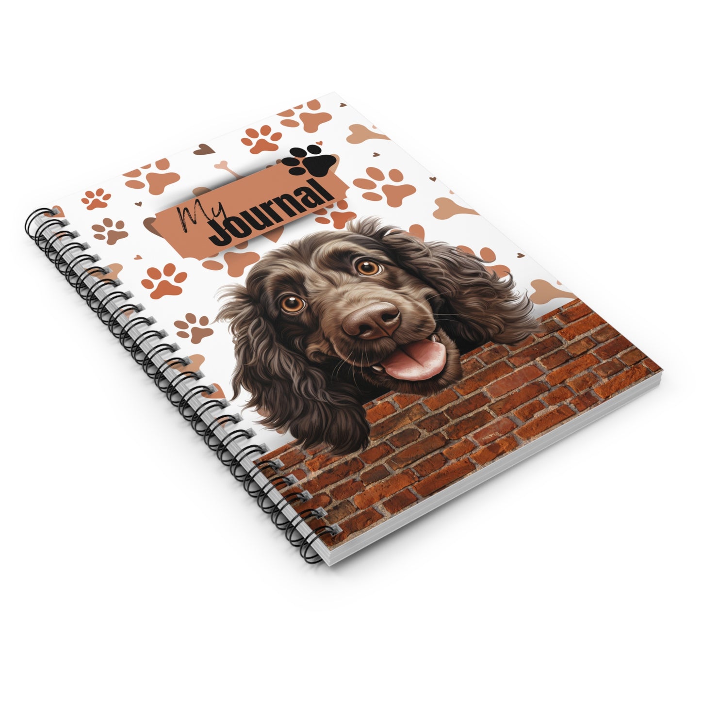 Boykin Spaniel Spiral Notebook - Ruled Line