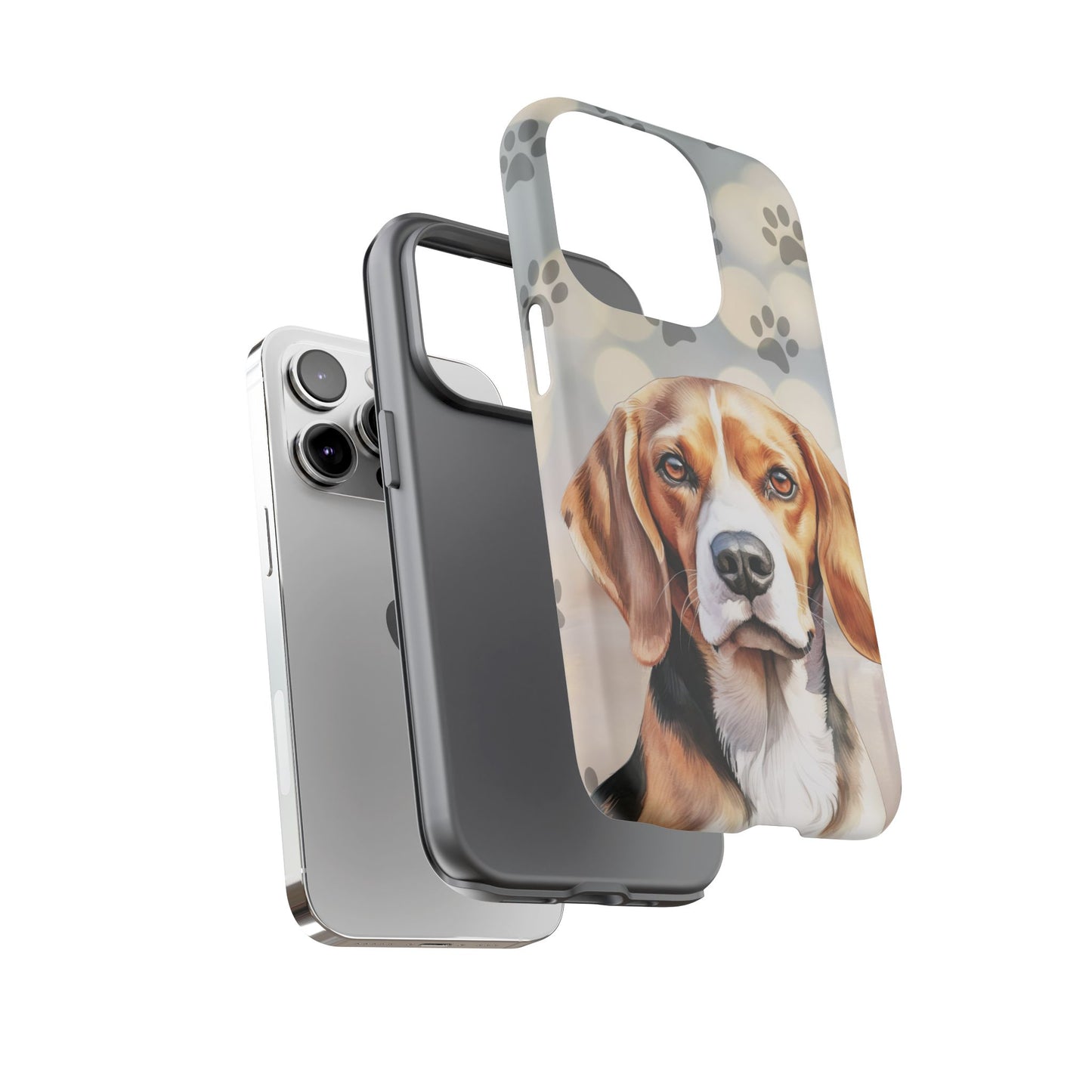 Beagle Phone Case by Tough Cases (Apple iPhone, Samsung Galaxy, and Google Pixel) Beagle