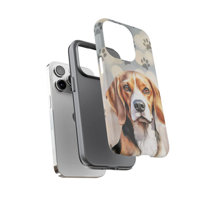 Beagle Phone Case by Tough Cases (Apple iPhone, Samsung Galaxy, and Google Pixel) Beagle