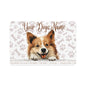Icelandic Sheep Dog Personalized Pet Food Mat, Custom Dog Feeding Station, Stylish Dog Bowl Mat, Cat Feeding Mat, Pet Decor