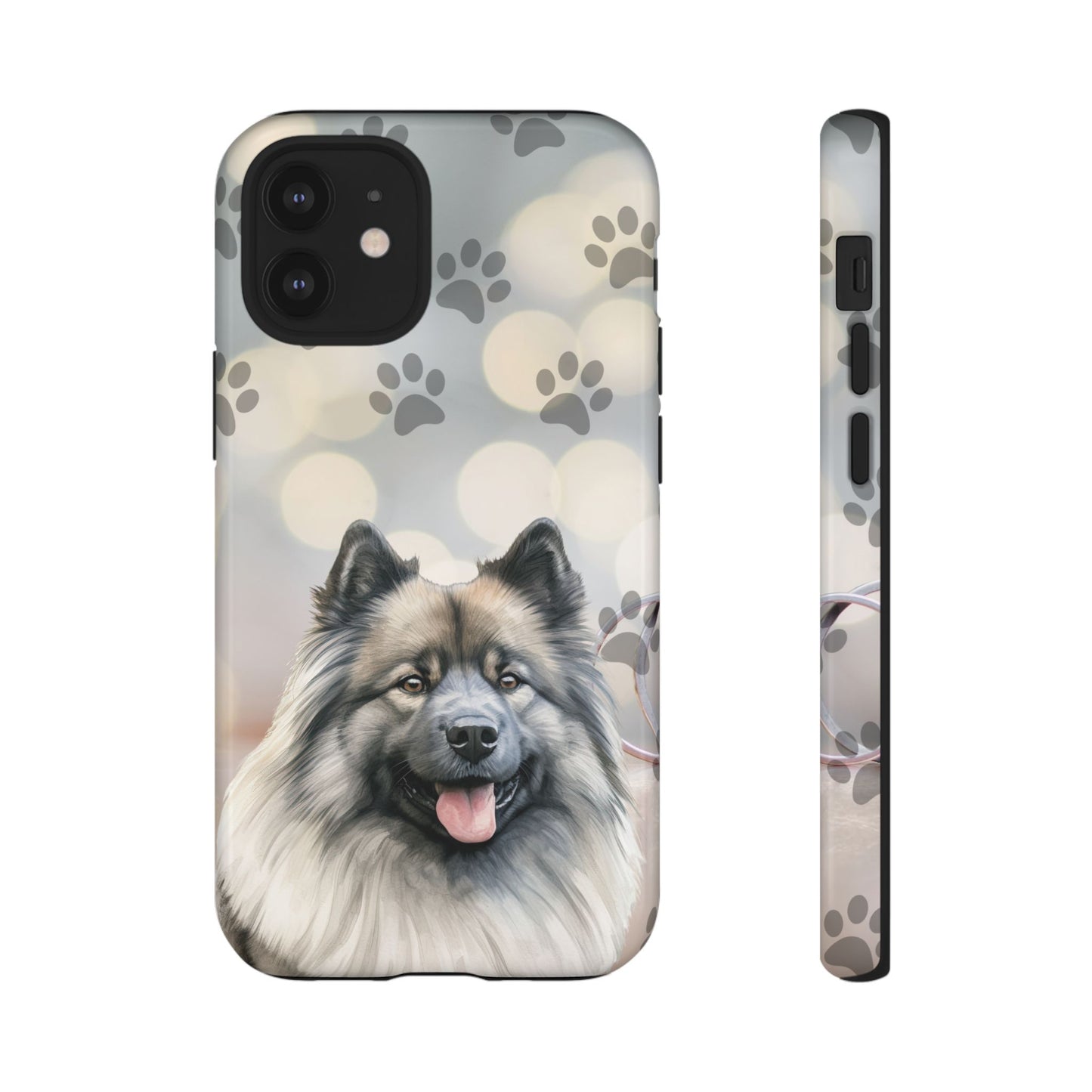 Keeshond Phone Case by Tough Cases ( Apple iPhone, Samsung Galaxy, and Google Pixel)