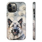 Norwegian Elkhound by Tough Cases (Apple iPhone, Samsung Galaxy, and Google Pixel)