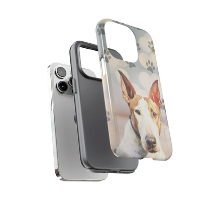 Bull Terrier Phone Case by Tough Cases (Apple iPhone, Samsung Galaxy, and Google Pixel)