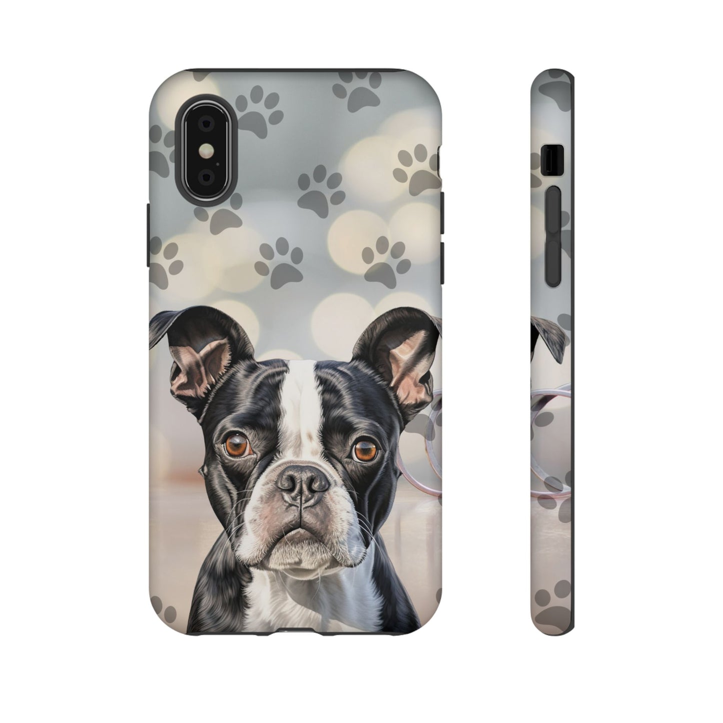 Boston Terrier Phone Case by Tough Cases (Apple iphone, Samsung galaxy, Google Pixel) Boston Terrier