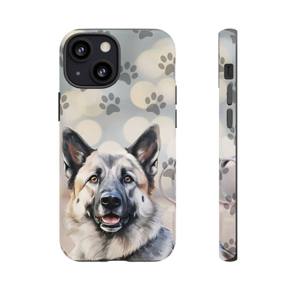 Norwegian Elkhound by Tough Cases (Apple iPhone, Samsung Galaxy, and Google Pixel)
