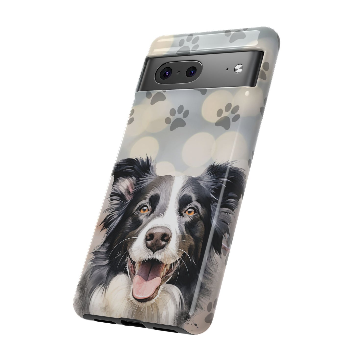 Border Collie Phone Case by Tough Cases (Apple iPhone, Samsung Galaxy, and Google Pixel)