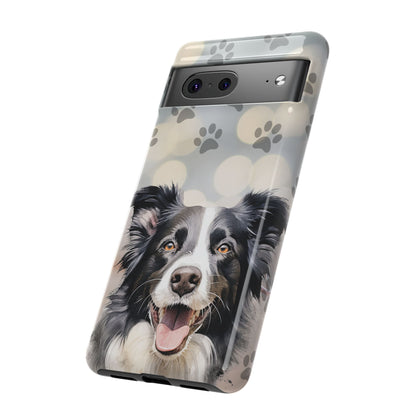 Border Collie Phone Case by Tough Cases (Apple iPhone, Samsung Galaxy, and Google Pixel)
