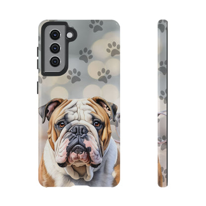 Bull Dog Phone Case by Tough Cases (Apple iPhone, Samsung Galaxy, and Google Pixel)