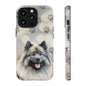 Keeshond Phone Case by Tough Cases ( Apple iPhone, Samsung Galaxy, and Google Pixel)