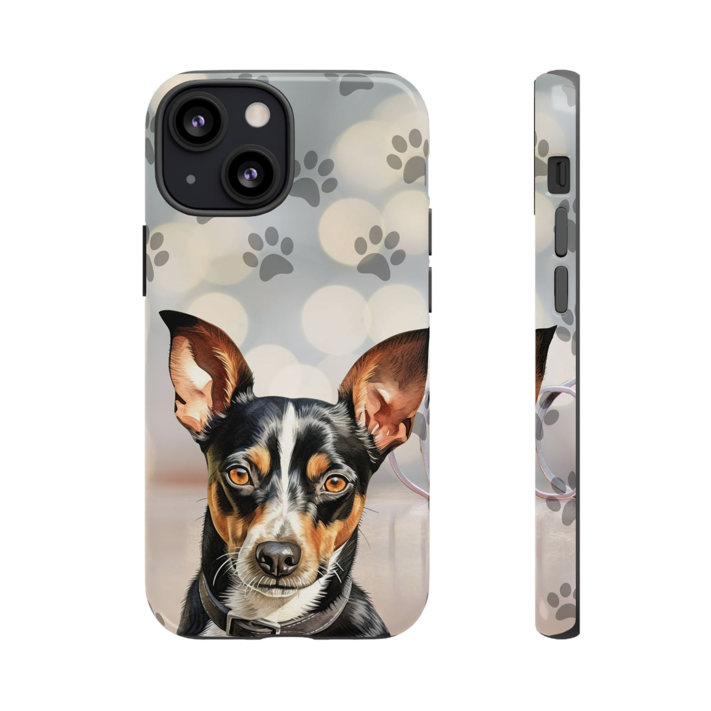 Rat Terrier by Tough Cases a (Apple iPhone, Samsung Galaxy, and Google Pixel)
