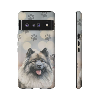 Keeshond Phone Case by Tough Cases ( Apple iPhone, Samsung Galaxy, and Google Pixel)