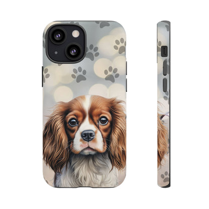 Cavalier King Charles Spaniel phone case by Tough Cases (Apple iPhone, Samsung Galaxy, and Google Pixel)