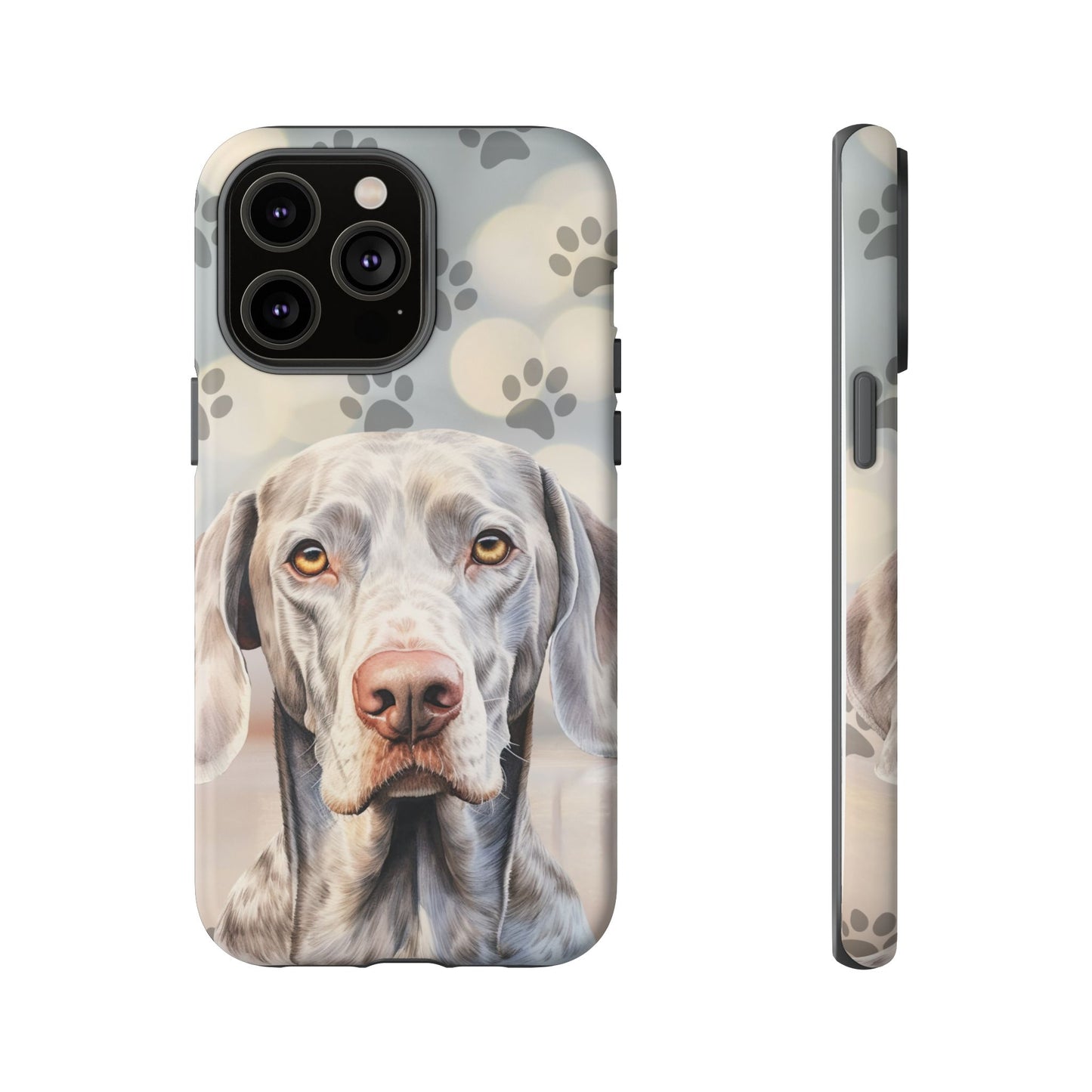 Weimaraner Phone Case by Tough Cases (Apple iPhone, Samsung Galaxy, and Google Pixel)
