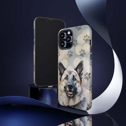 Norwegian Elkhound by Tough Cases (Apple iPhone, Samsung Galaxy, and Google Pixel)