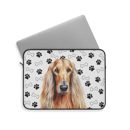 Afghan Hound Laptop Sleeve