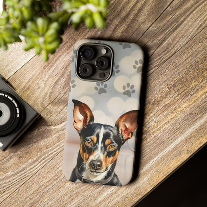 Rat Terrier by Tough Cases a (Apple iPhone, Samsung Galaxy, and Google Pixel)