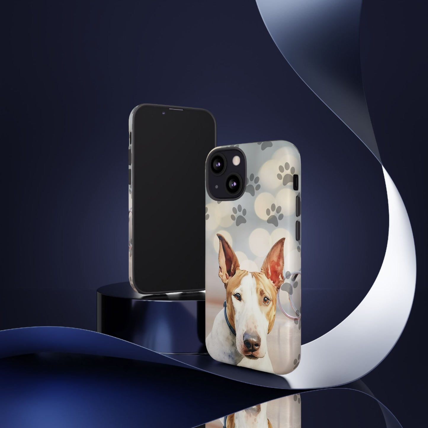 Bull Terrier Phone Case by Tough Cases (Apple iPhone, Samsung Galaxy, and Google Pixel)