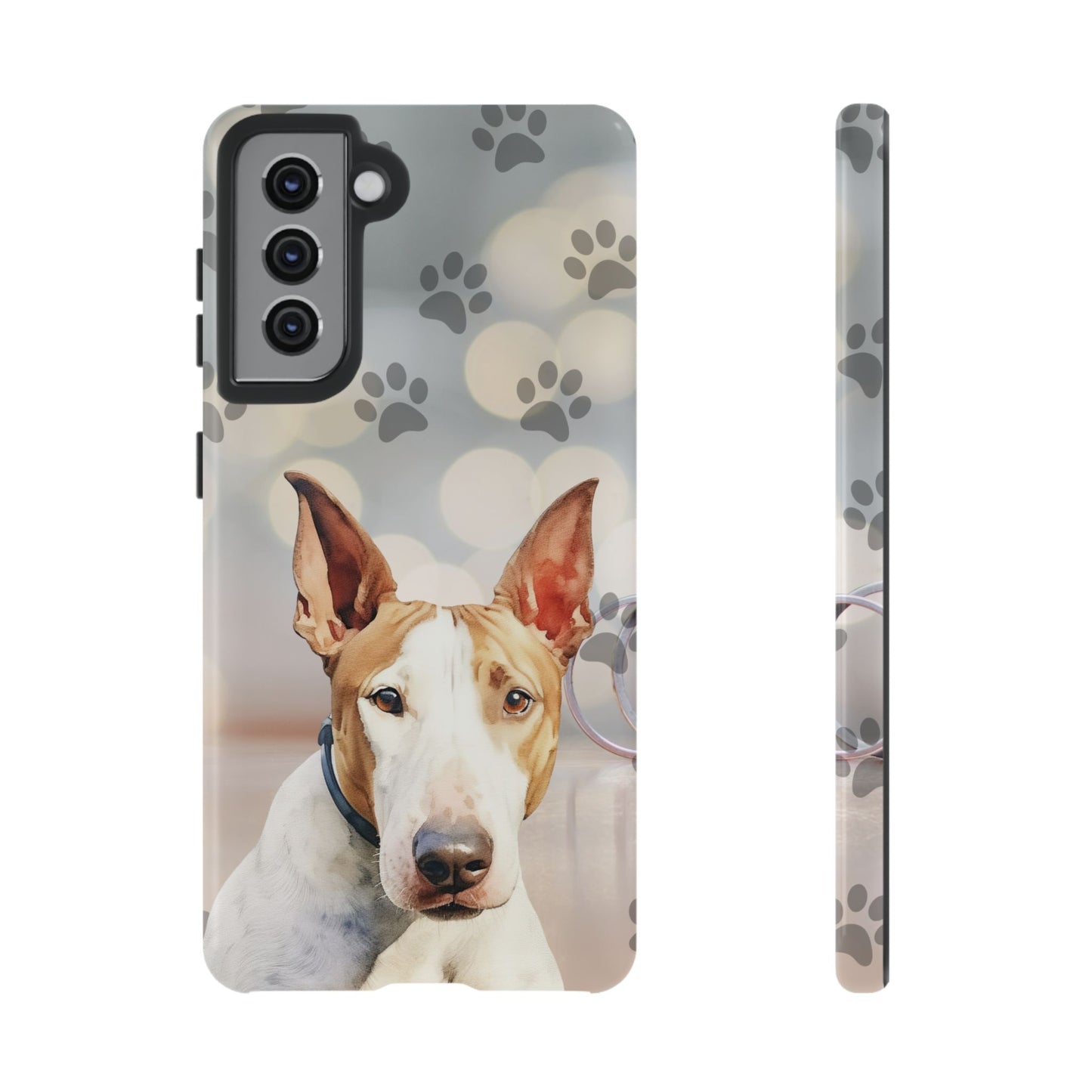 Bull Terrier Phone Case by Tough Cases (Apple iPhone, Samsung Galaxy, and Google Pixel)