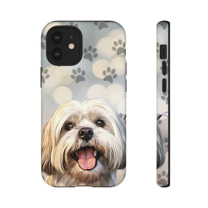 Lhasa Apso Phone Case by Tough Cases (Apple iPhone, Samsung Galaxy, and Google Pixel)