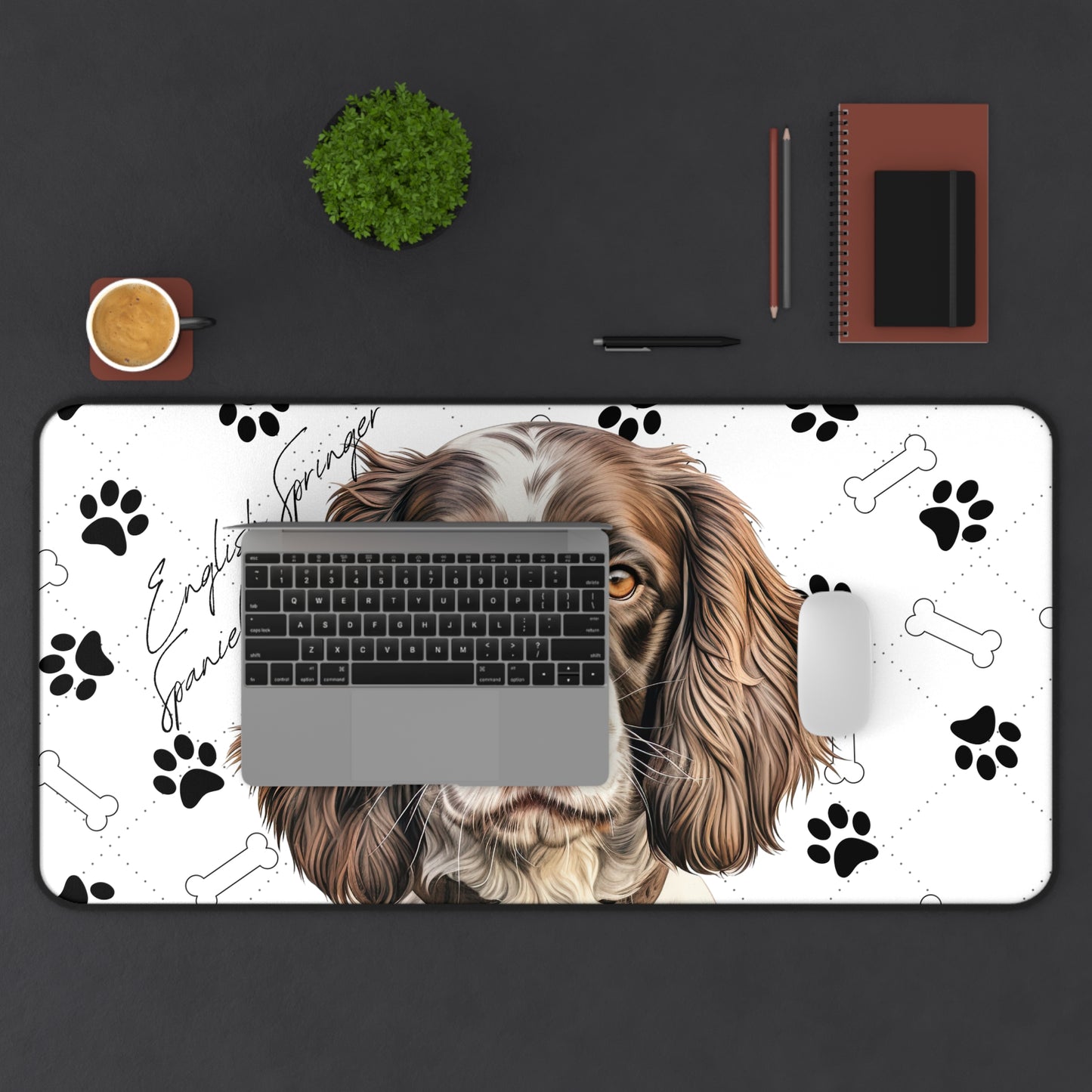 English Springer Spaniel Desk Mat