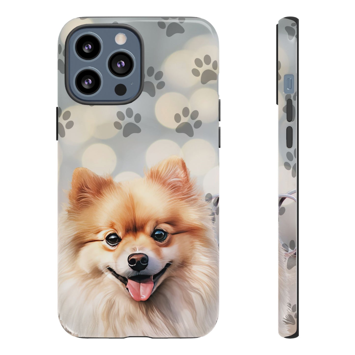 Pomeranian by Tough Cases (Apple iPhone, Samsung Galaxy, and Google Pixel)