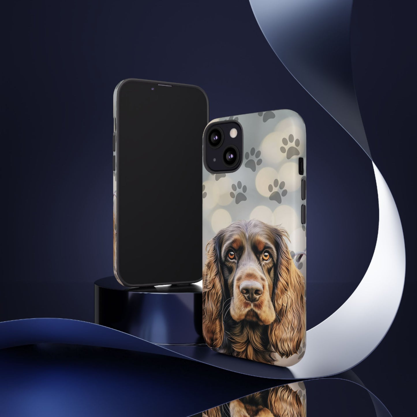 English Cocker Spaniel Phone Case by Tough Cases (Apple iPhone, Samsung Galaxy, and Google Pixel)