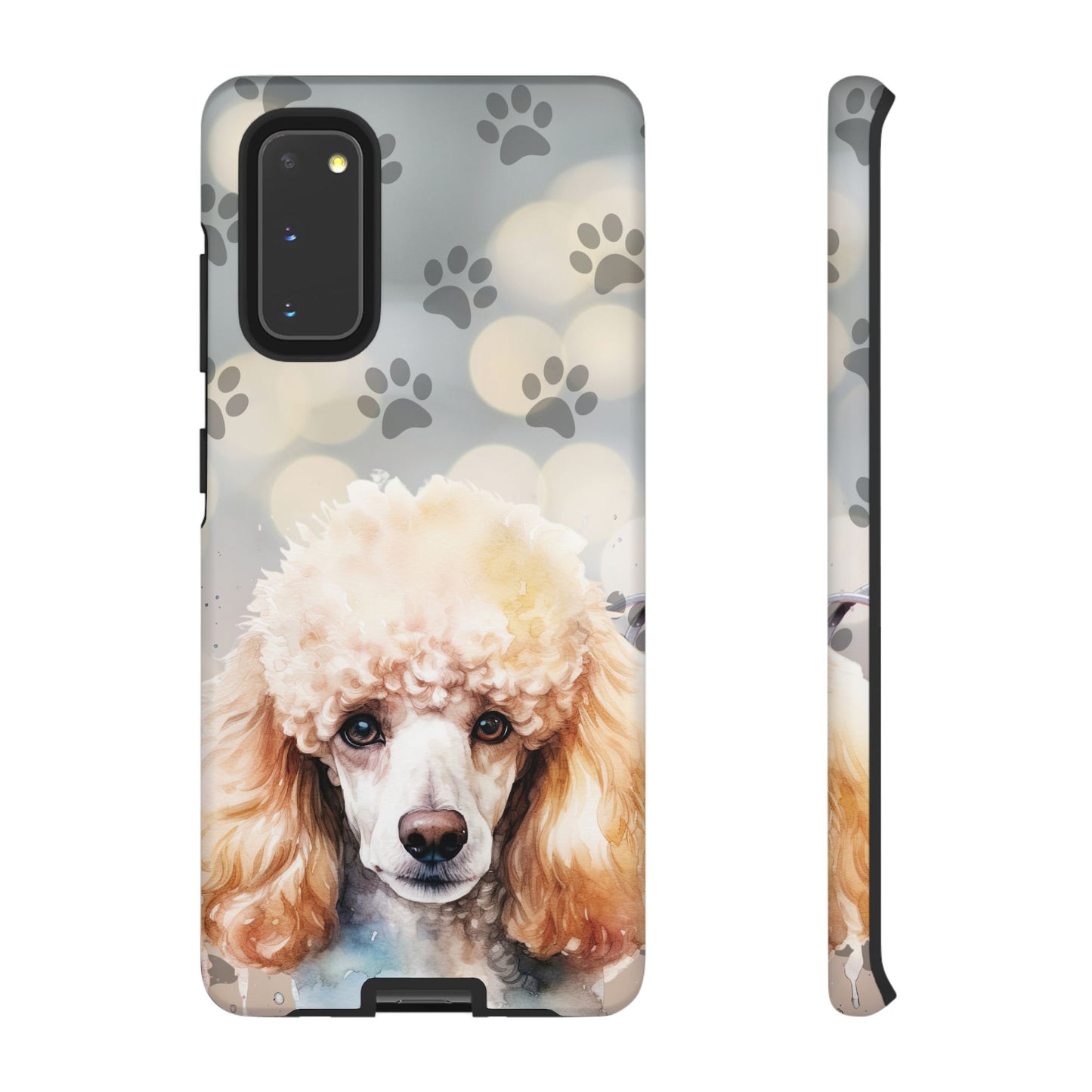 Poodle Phone Case by Tough Cases (Apple iPhone, Samsung Galaxy, and Google Pixel )