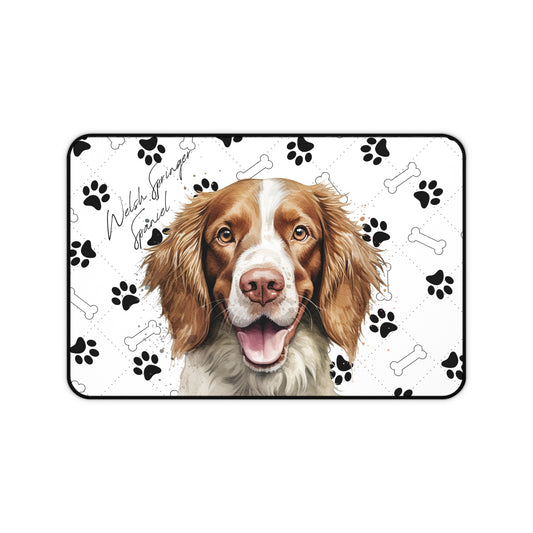 Welsh Springer Spaniel Desk Mat