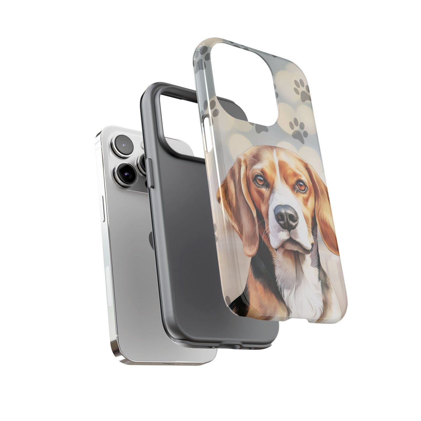Beagle Phone Case by Tough Cases (Apple iPhone, Samsung Galaxy, and Google Pixel) Beagle