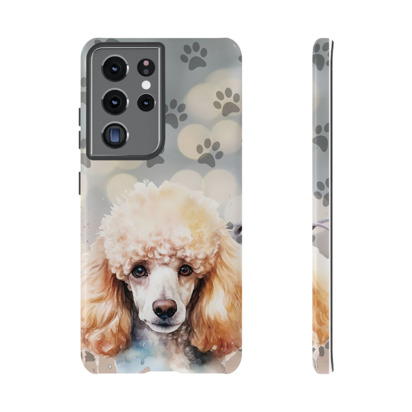 Poodle Phone Case by Tough Cases (Apple iPhone, Samsung Galaxy, and Google Pixel )