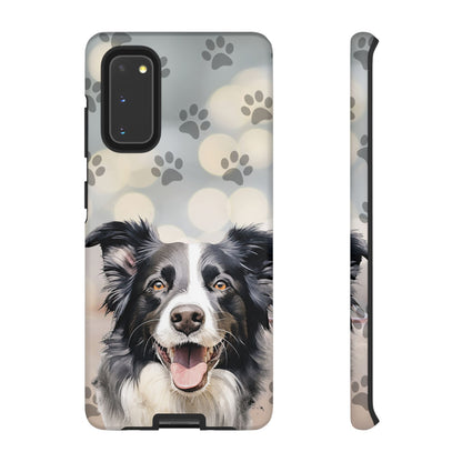 Border Collie Phone Case by Tough Cases (Apple iPhone, Samsung Galaxy, and Google Pixel)