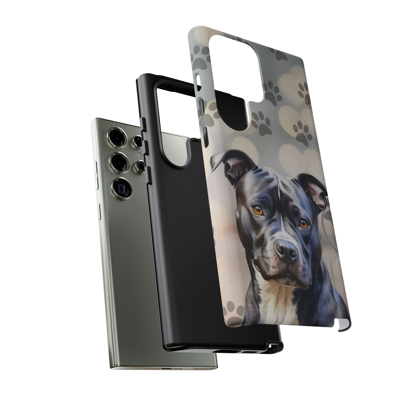 Staffordshire Bull Terrier by Tough Cases (Apple iPhone, Samsung Galaxy, and Google Pixel)