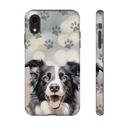 Border Collie Phone Case by Tough Cases (Apple iPhone, Samsung Galaxy, and Google Pixel)