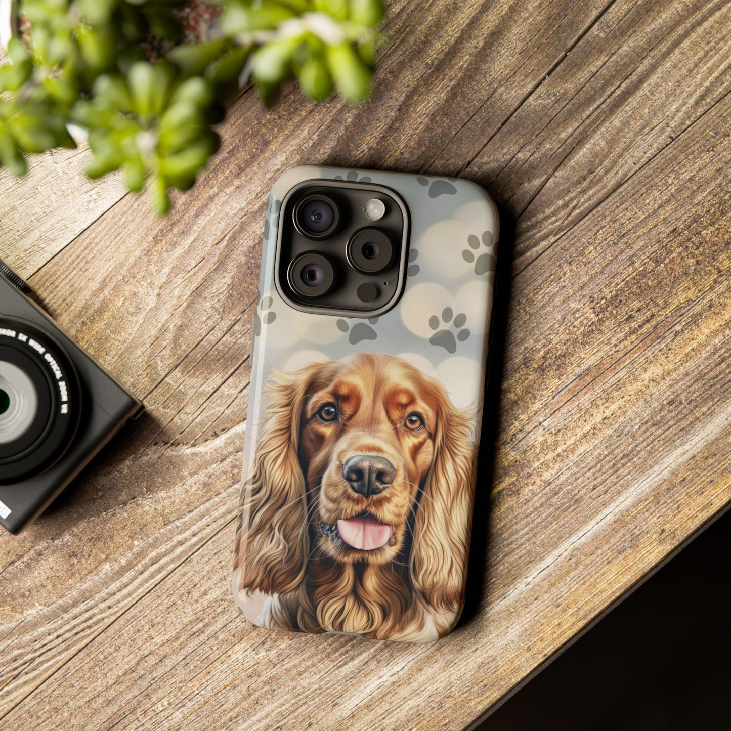 Cocker Spaniel Phone Case by Tough Cases (Apple iPhone, Samsung Galaxy, and Google Pixel)