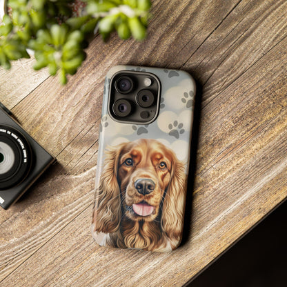 Cocker Spaniel Phone Case by Tough Cases (Apple iPhone, Samsung Galaxy, and Google Pixel)