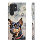 Miniature Pinscher by Tough Cases (Apple iPhone, Samsung Galaxy, and Google Pixel)