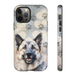 Norwegian Elkhound by Tough Cases (Apple iPhone, Samsung Galaxy, and Google Pixel)